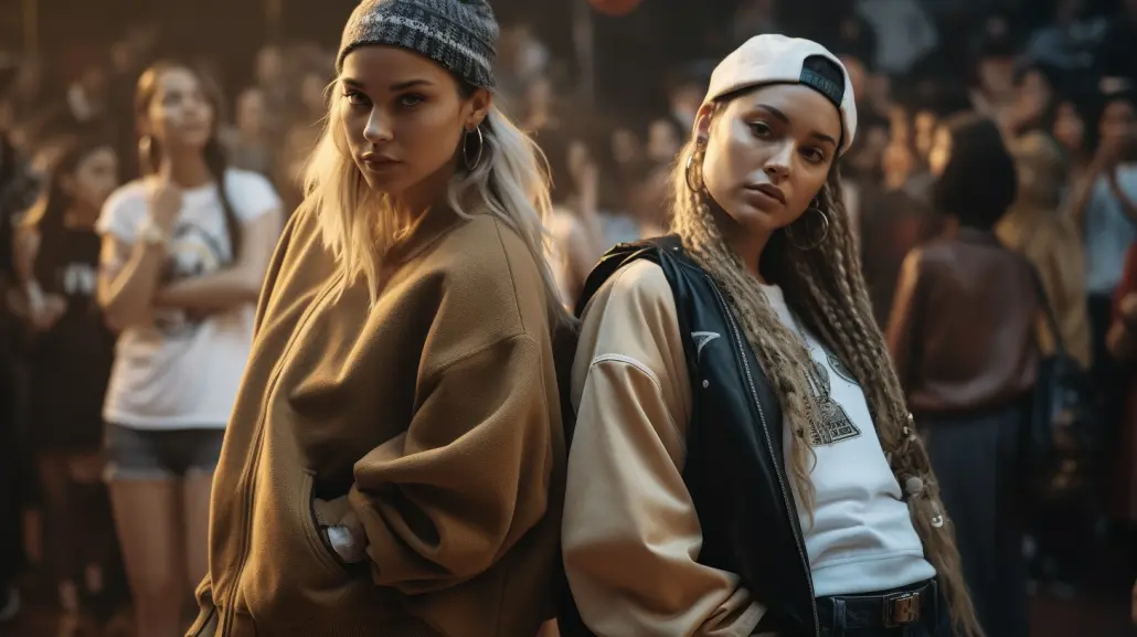 90s hip hop fashion womens Baggy Clothes
