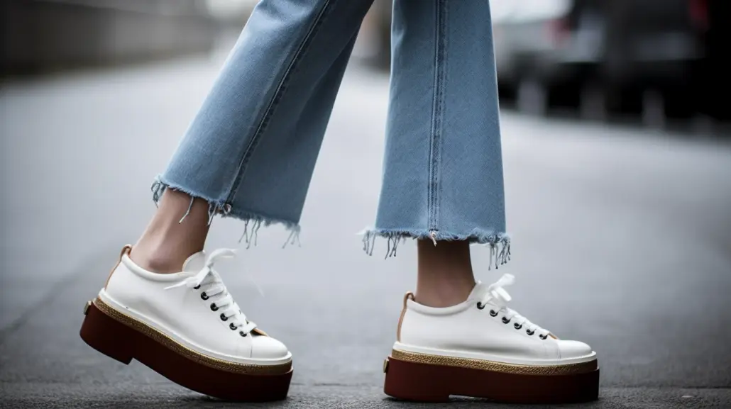 What Shoes to Wear with Flare Jeans Platform Shoes