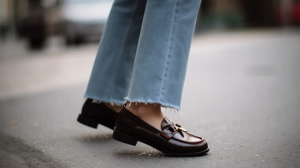 What Shoes to Wear with Flare Jeans loafers
