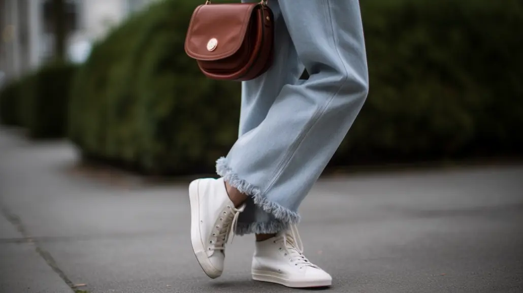 What Shoes to Wear with Flare Jeans sneakers